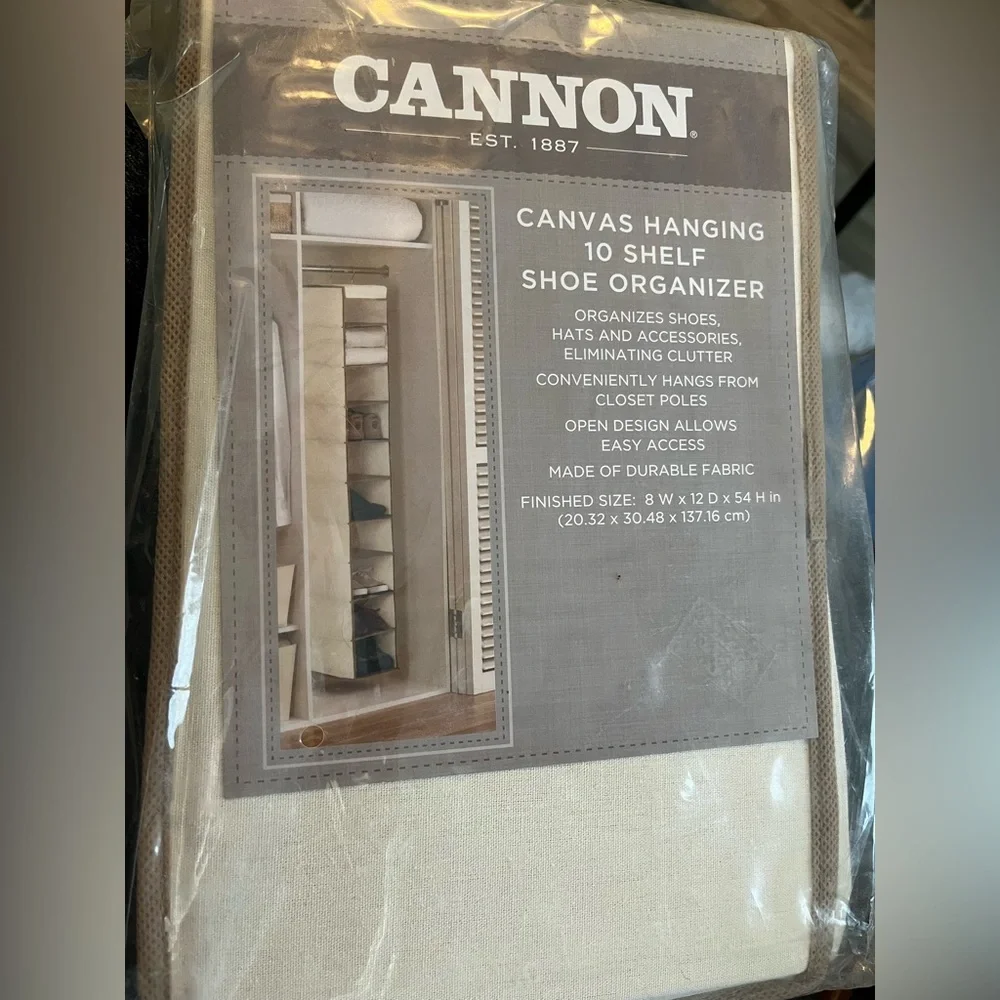 🌵Home Cannon Canvas Hanging 10‎ Shelf